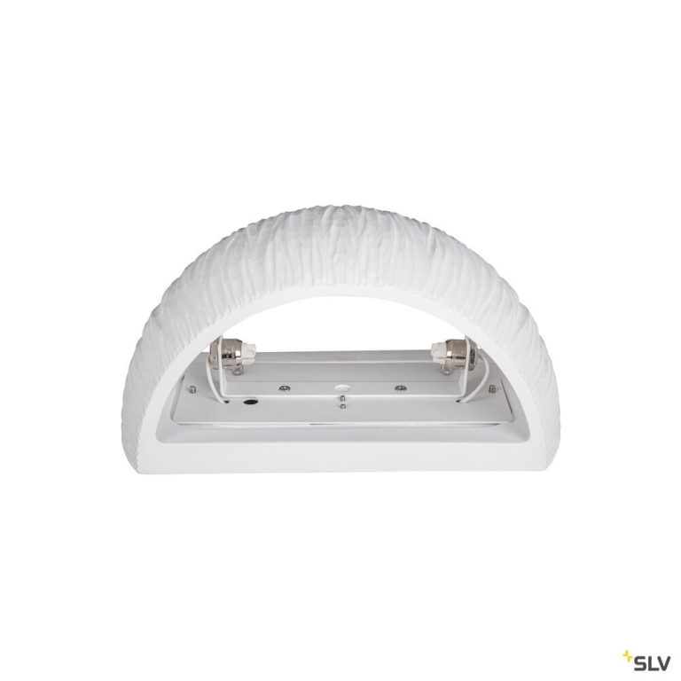SLV PLASTRA WL CURVED CUTRAIN, Indoor WandaufbauleuchteQT-DE12 weiß
