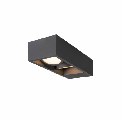 SLV ESKINA FRAME WL, Outdoor LED Wandaufbauleuchte double anthrazit CCT switch 3000/4000K