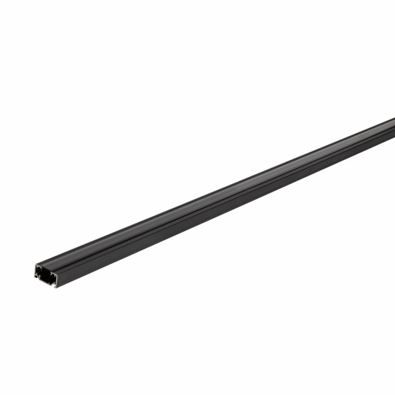 1~ Schiene Abdeckung, schwarz 2m