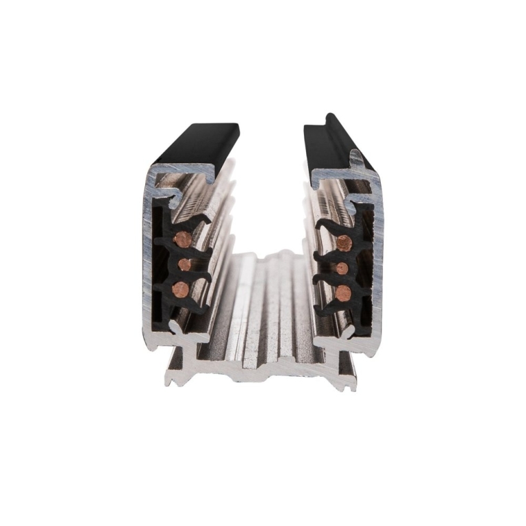 SLV S-TRACK DALI 3-Phasen Stromschiene 1m schwarz Aufbauschiene