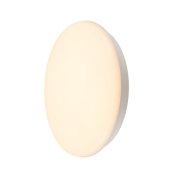 SIMA, Indoor LED Wand- und Deckenaufbauleuchte weiß 3000K rund dimmbar