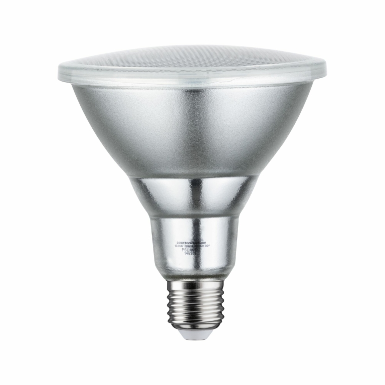 Paulmann LED 230V Reflektorlampe 3000K dimmbar Warmweiß PAR38 E27 13,8W 1000lm silber