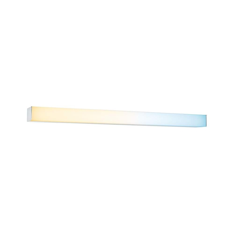Paulmann HomeSpa LED Spiegelleuchte Tova IP44 Tunable White 60x5.8cm 600lm 230V max. 6,2W dimmbar Chrom/Weiß