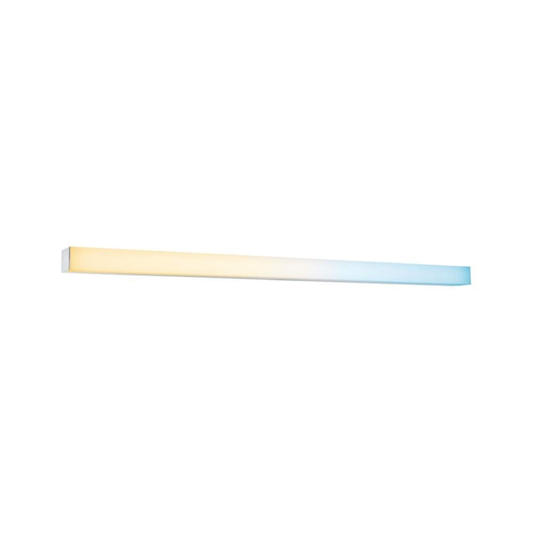 Paulmann HomeSpa LED Spiegelleuchte Tova IP44 Tunable White 90x5.8cm 800lm 230V max. 8,7W dimmbar Chrom/Weiß