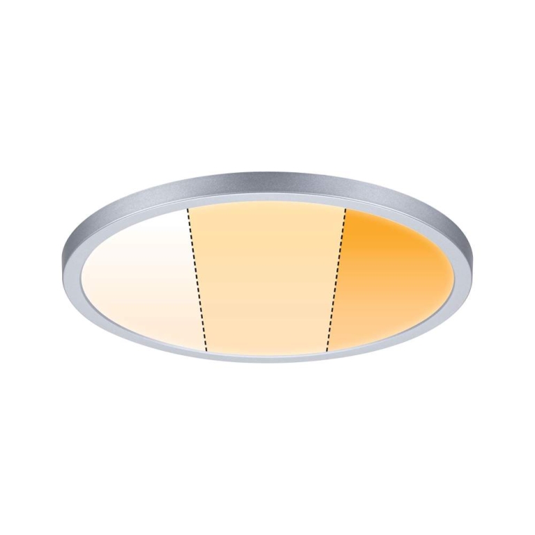 Paulmann LED Einbaupanel Areo VariFit IP44 rund 230mm 16W Chrom matt WarmDim-Stepschaltung