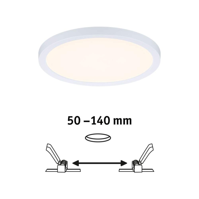 Paulmann LED Einbaupanel Areo VariFit IP44 rund 175 13W 3.000K Weiß