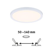 LED Einbaupanel Areo VariFit IP44 rund 175 13W 3.000K Weiß