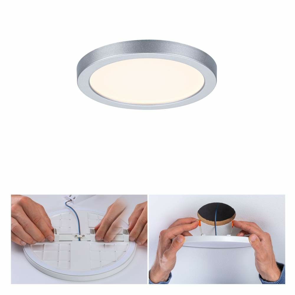 rund Lampen1a | IP44 Chrom 118 VariFit 93033 matt 65W Einbaupanel Areo LED Paulmann 3.000K