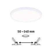 LED Einbaupanel Areo VariFit IP44 rund 175 13W 4.000K Weiß
