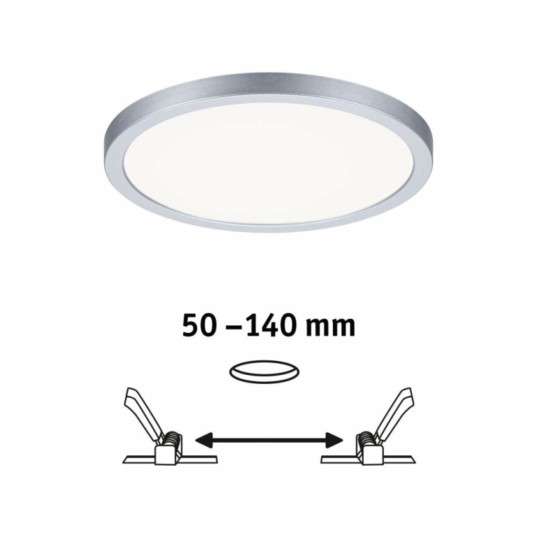 Paulmann LED Einbaupanel Areo VariFit IP44 rund 175 13W 4.000K Chrom matt