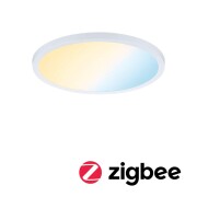 Smart Home Zigbee LED Einbaupanel Areo VariFit IP44 rund 230mm 16W Weiß Tunable White