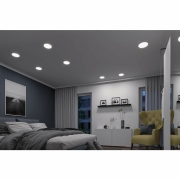 Smart Home Zigbee LED Einbaupanel Areo VariFit IP44 rund 175mm 13W Chrom matt Tunable White