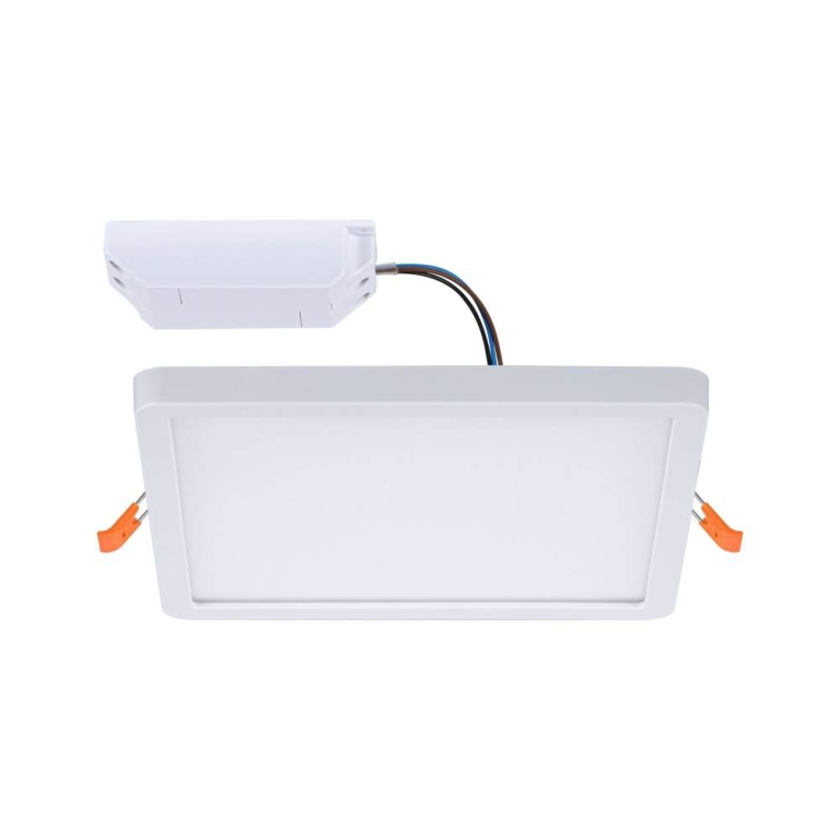 Paulmann Smart Home Zigbee LED Einbaupanel Areo VariFit IP44 eckig 175x175mm 13W Weiß Tunable White