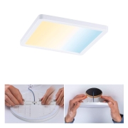 Smart Home Zigbee LED Einbaupanel Areo VariFit IP44 eckig 175x175mm 13W Weiß Tunable White