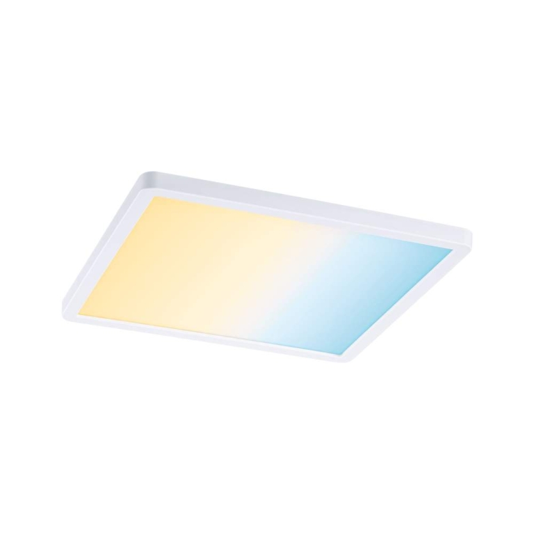 Paulmann Smart Home Zigbee LED Einbaupanel Areo VariFit IP44 eckig 230x230mm 16W Weiß Tunable White
