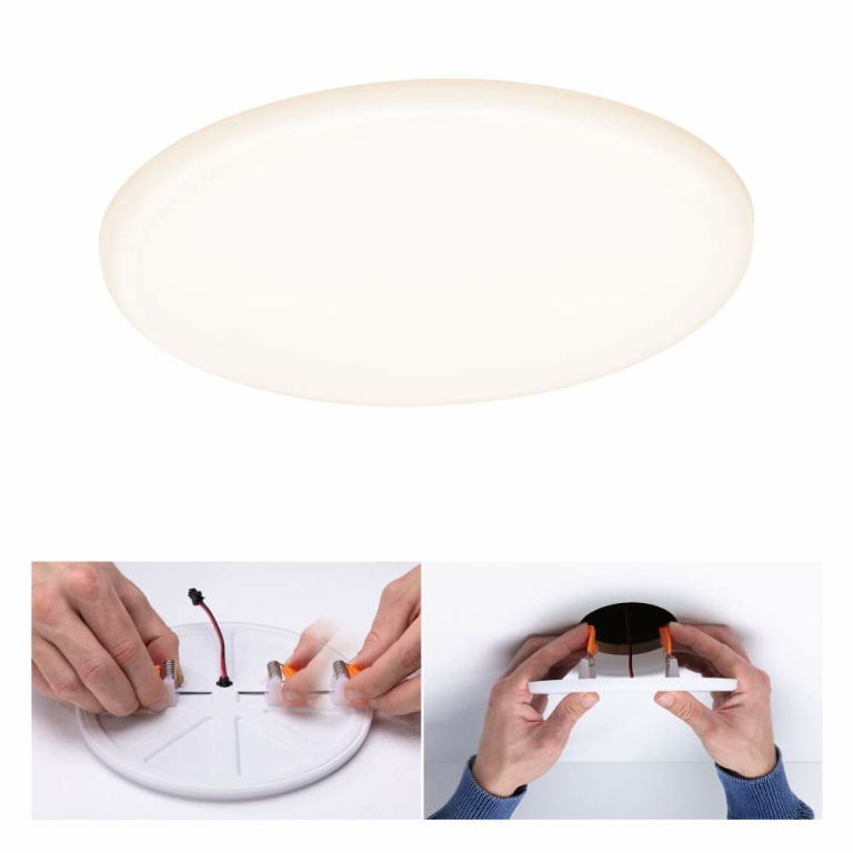 Paulmann Smart Home Zigbee LED Einbaupanel Veluna VariFit Tunable White 185mm IP44 15W