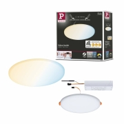 Smart Home Zigbee LED Einbaupanel Veluna VariFit Tunable White 185mm IP44 15W