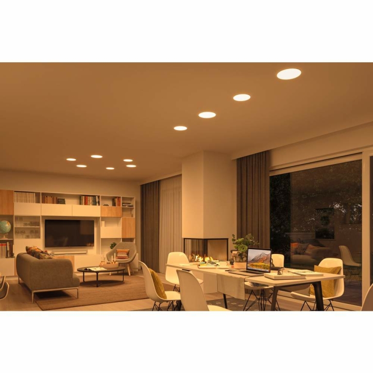 Paulmann Smart Home Zigbee LED Einbaupanel Veluna VariFit Tunable White 215mm IP44 17W