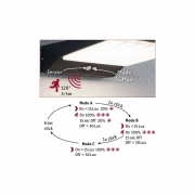 Solar Wandleuchte IP44 3.000K 5W Aluminium V
