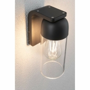 Outdoor Wandleuchte Lantea Anthrazit IP44 max. W E27 230V ohne Leuchtmittel mit Bewegungsmelder und dimmbar