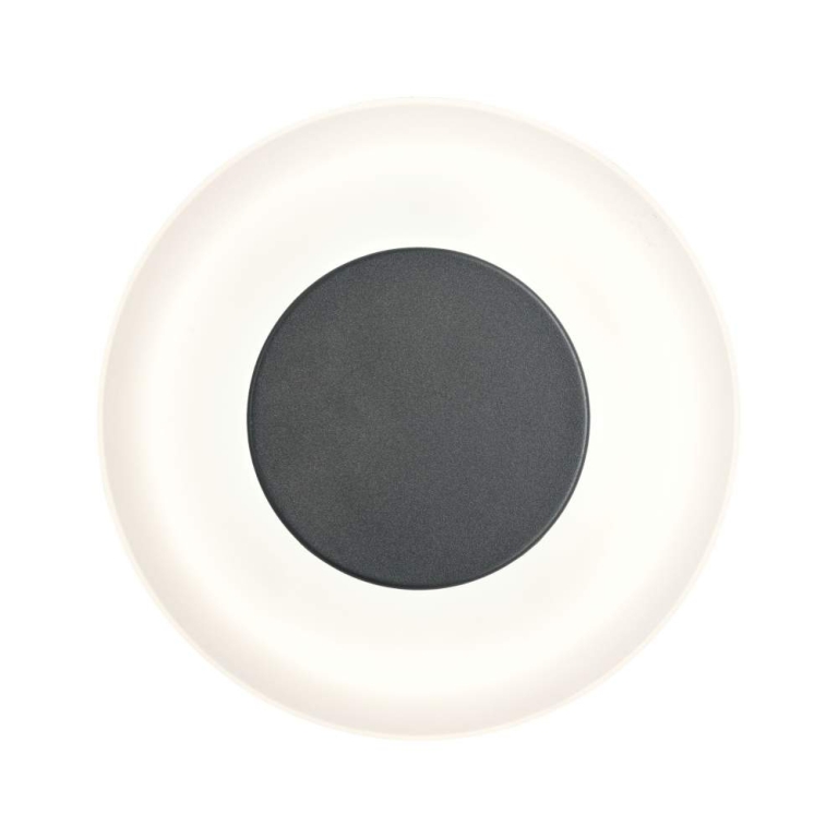 Outdoor Wandleuchte Circea Anthrazit IP44 4W 230V Warmweiß mit Bewegungsmelder