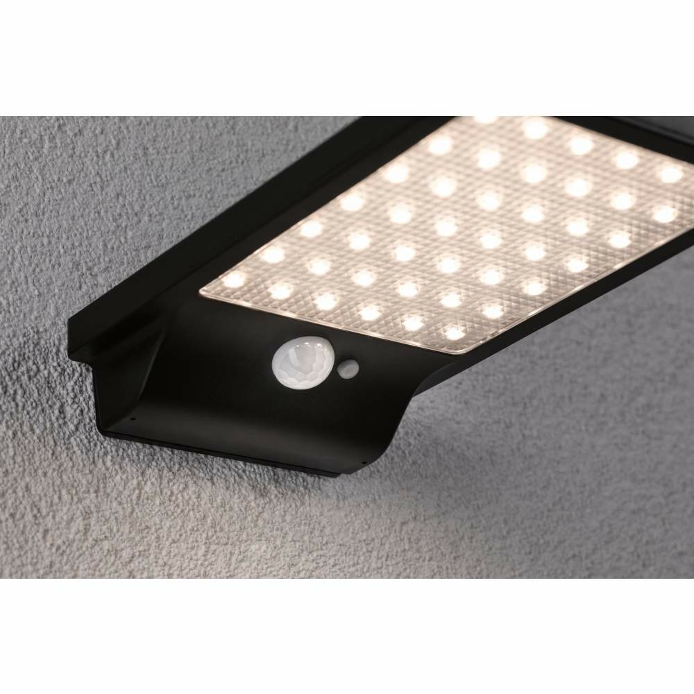 Paulmann 95393 Solar Wandleuchte Solveig Schwarz IP44 Warmweiß mit |  Lampen1a