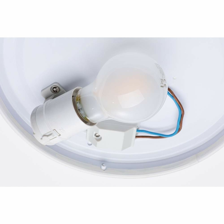 Paulmann Deckenleuchte Axin IP44 max. 18W E27 Weiß 260mm ohne Leuchtmittel