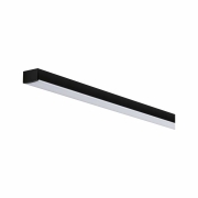 Square Profil 2m mit weißem Diffusor eloxiert