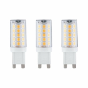LED Stiftsockel 3er-Set G9 2,5W 250lm 230V Glas
