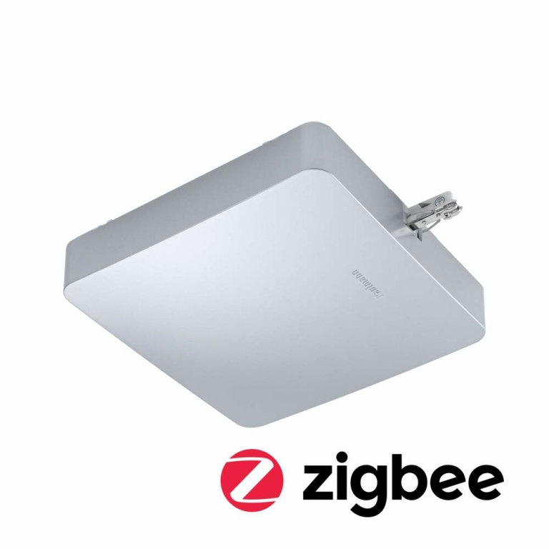 Paulmann URail ZigBee Mittel-Einspeisung Chrom matt Smart Home max. 300W