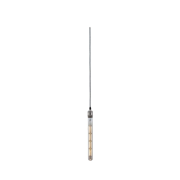 Paulmann Pendelleuchte Neordic Eldar inkl. Eurostecker E27 max. 1x20W Grau/Nickel