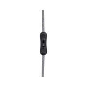 Pendelleuchte Neordic Eldar inkl. Eurostecker E27 max. 1x20W Grau/Nickel