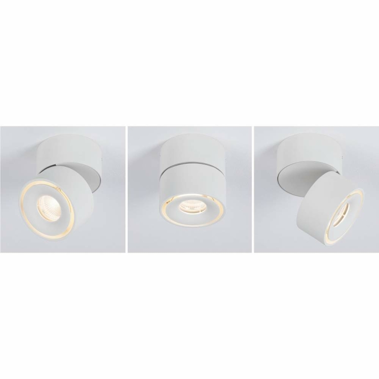 Paulmann Aufbauleuchte LED Spircle Weiß matt 8,0W 3.000K 36°