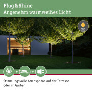 Plug & Shine LED Bodeneinbauleuchte IP67 3000K 6W Ø 76mm Einzelspot
