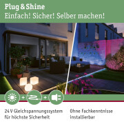 Plug & Shine LED Bodeneinbauleuchte IP67 3000K 6W Ø 76mm Einzelspot