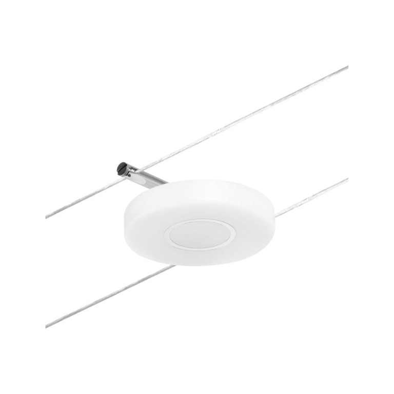 Paulmann LED Seilsystem DiscLED Basisset 5x300lm 5x4,5W 3000K 230/12V Chrom matt/Chrom