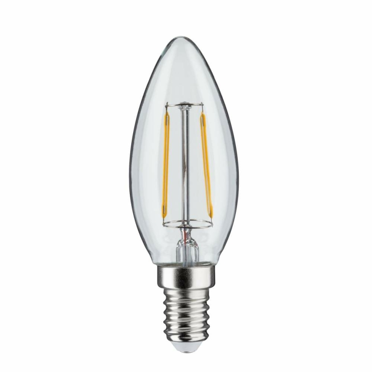 Paulmann LED Kerze 2W 3.000K E14 Klar für Plug & Shine Leuchten