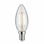 LED Kerze 2W 3.000K E14 Klar für Plug & Shine Leuchten