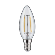 LED Kerze 2W 3.000K E14 Klar für Plug & Shine Leuchten