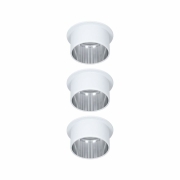 Einbauleuchte LED Gil 6W Weiß matt#Eisen gebürstet IP44 2.700K 3-Stufen-dimmbar