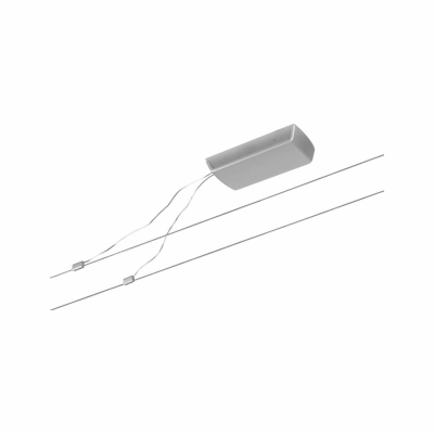 LED Seilsystem Basisset max. 60W 230/12V Chrom matt