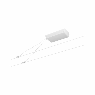 LED Seilsystem Basisset max. 60W 230/12V Weiß matt