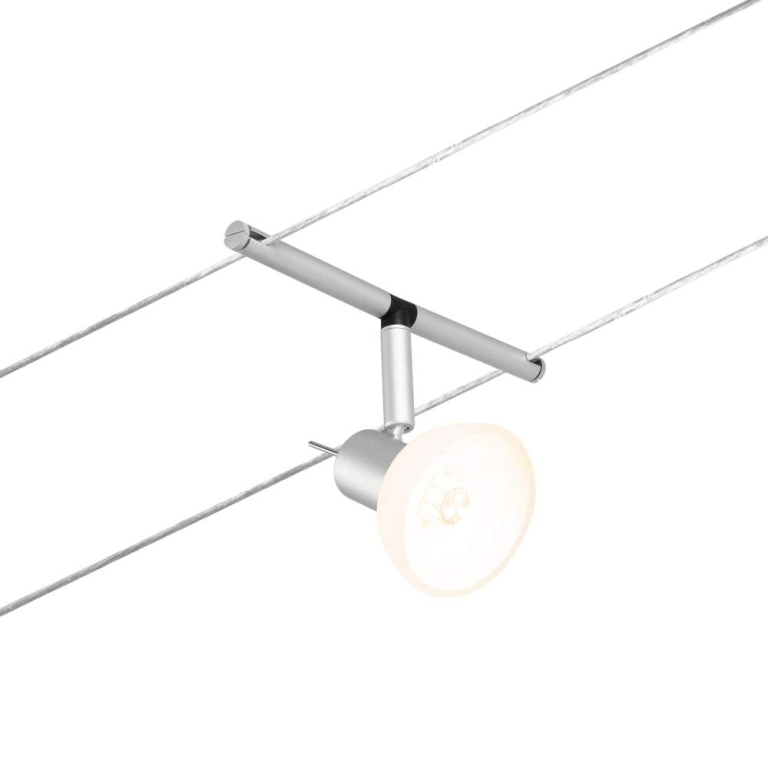 Paulmann Seilsystem Sheela Basisset GU5,3 max. 5x10W 230/12V Chrom matt