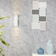 famlights | Gipswandleuchte Thorsten in Weiß GU10 max. 2 x 35W