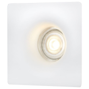 famlights | Gipseinbauleuchte Marina in Weiß GU10 max. 35W