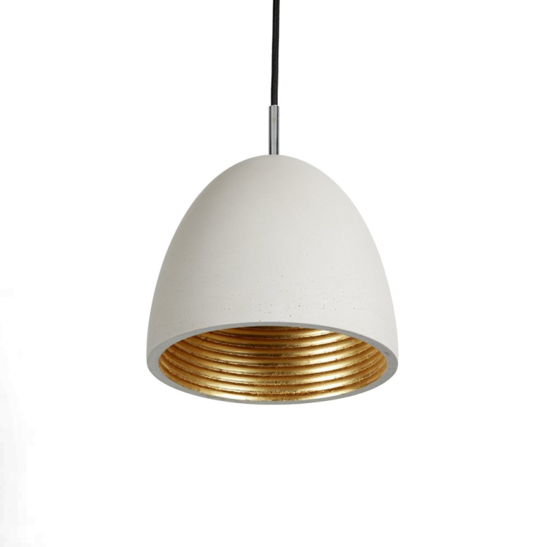 famlights famlights | Betonpendelleuchte Jana in Grau E27 max. 40W