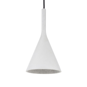 famlights | Betonpendelleuchte Gerrit in Grau E27 max. 40W