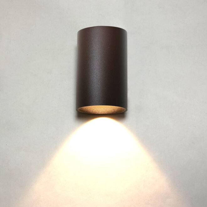 Silber LED | Cube Lampen1a in Aluminium Wandleuchte famlights