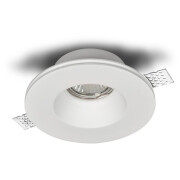 famlights | Gipseinbauleuchte Sascha in Weiß GU10 max. 35W