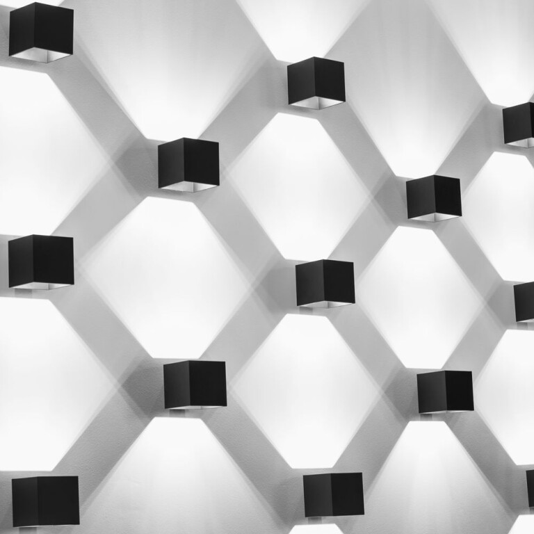 famlights famlights | Wandleuchte Alicia aus Aluminium in Schwarz G9 max. 40W